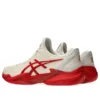 Court FF 3 Novak “Creme Clássico Vermelho”