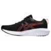 GEL-Excite 10 Extra Wide “Preto Vermelho Intenso”