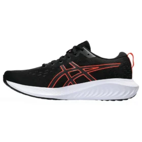 GEL-Excite 10 Extra Wide “Preto Vermelho Intenso”