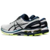 Gel-Kayano 27 “Cinza Glaciar Azul Francês”