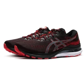 Gel-Kayano 28 2E Wide “Preto Vermelho Elétrico”