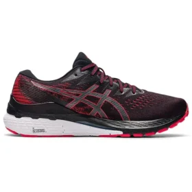 Gel-Kayano 28 4E Wide “Preto Vermelho Elétrico”