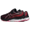 Gel-Kayano 28 4E Wide “Preto Vermelho Elétrico”