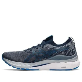 Gel-Kayano MK “Cinza Carregador Azul Elétrico”