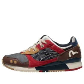 Gel-Lyte 3 x EVISU “Vermelho Cinza Castanho”