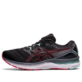 Gel-Nimbus 23 2E Wide “Preto Vermelho Elétrico”