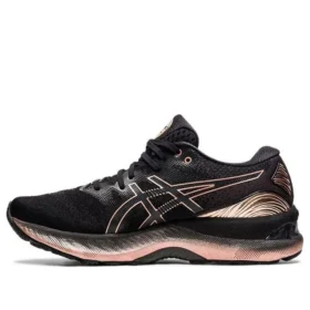 Gel-Nimbus 23 Platinum “Preto e Ouro Rosa”