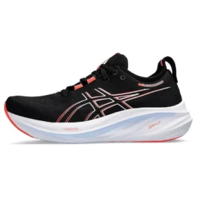 Gel-Nimbus 26 “Preto Vermelho Intenso”