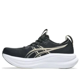 Gel-Nimbus 28 D Wide “Black Feather Grey”