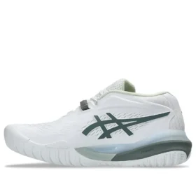 GEL-Resolution X Wide Tennis “Branco e Azul Monument”