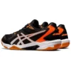 Gel-Rocket 10 2E Wide “Preto Laranja Chocante”