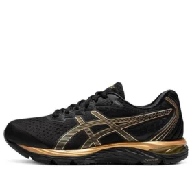 Gel-Stratus Low-Top Preto/Dourado