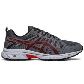 GEL-Venture 7 4E Wide “Preto Clássico Vermelho”