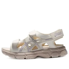 Sandálias unissexo Kahana Sd Outdoor Sports bege e roxo “Cream Graypurple”