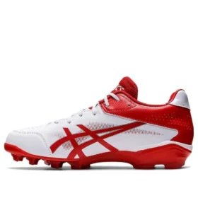Sapatos de beisebol com pitões Star Shine III “Branco Vermelho”