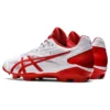 Sapatos de beisebol com pitões Star Shine III “Branco Vermelho”