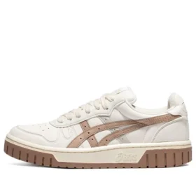 Sapatos de skate casual Court MZ Retro Unissex Branco Castanho