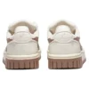 Sapatos de skate casual Court MZ Retro Unissex Branco Castanho
