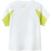 T-shirt casual “White Green”