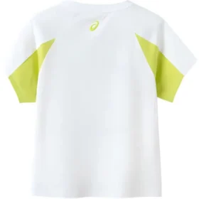 T-shirt casual “White Green”