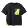 T-shirt com bolso com logótipo “Black”