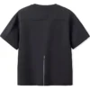 T-shirt com bolso com logótipo “Black”