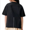 T-shirt com bolso com logótipo “Black”