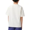 T-shirt com bolso com logótipo “Branco”