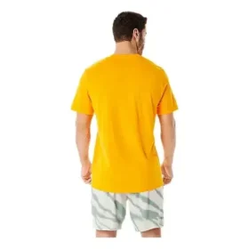 T-shirt com grafismo em tipo de letra Heritage “Laranja”