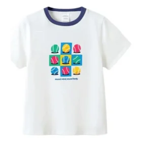 T-shirt com grafismo Lifestyle “White Multi”
