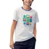 T-shirt com grafismo Lifestyle “White Multi”