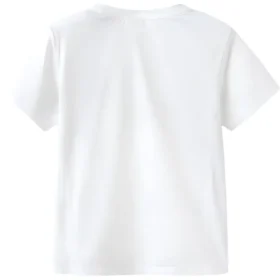 T-shirt com logótipo “Branco”