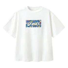 T-shirt com logótipo “Branco Azul”