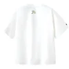 T-shirt com logótipo “Branco Azul”