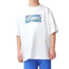 T-shirt com logótipo “Branco Azul”