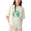 T-shirt com logótipo Earth Theme “Branco”