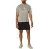 T-shirt com logótipo Fujitrail “Cinza”