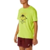 T-shirt com logótipo Fujitrail “Neon Lime”