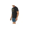T-shirt com logótipo Fujitrail “Preto Amarelo”