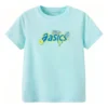 T-shirt com logótipo gráfico “Sky Blue”