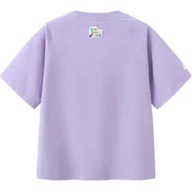 T-shirt com logótipo “Purple”