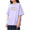 T-shirt com logótipo “Purple”