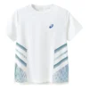 T-shirt com logótipo “White Blue”