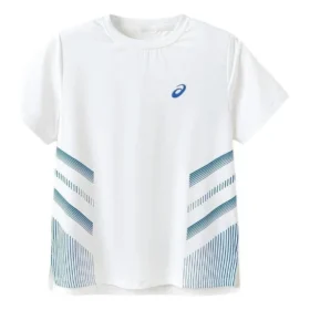 T-shirt com logótipo “White Blue”