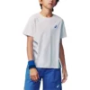 T-shirt com logótipo “White Blue”