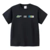 T-shirt com vários logótipos “Preto”