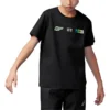 T-shirt com vários logótipos “Preto”