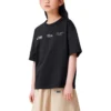 T-shirt com vários logótipos “Preto”