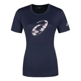 T-shirt de manga curta com grafismo em espiral Tamanhos asiáticos “Midnight”