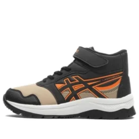 Ténis de cano alto LAZERBEAM “Black Orange Beige”
